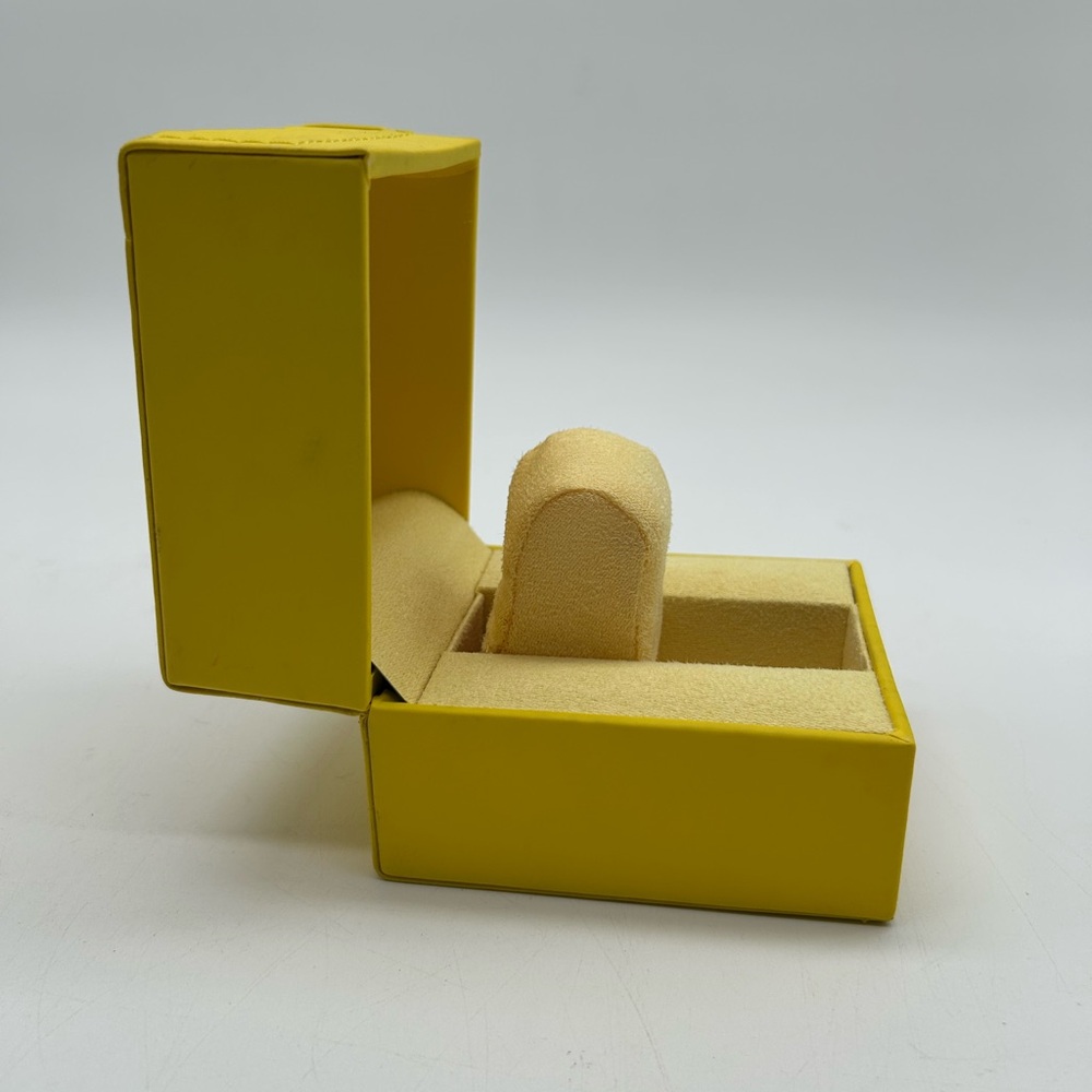 Invicta Authentic Yellow Watch Box Storage Presentation Display - Picture 10 of 11